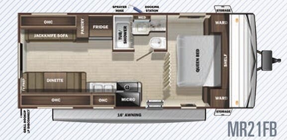 View 2020 Highland Ridge Mesa Ridge Conventional MR21FB complete specs and manufacturer brochures