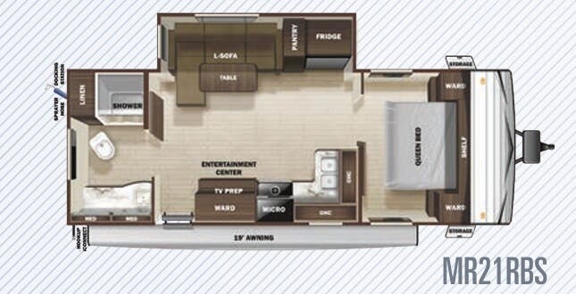 View 2020 Highland Ridge Mesa Ridge Conventional MR21RBS complete specs and manufacturer brochures