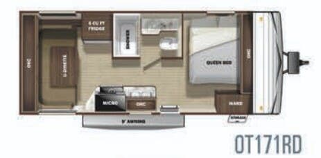 View 2020 Highland Ridge Open Range Conventional OT171RD complete specs and manufacturer brochures