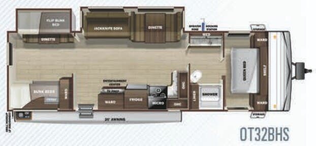 View 2020 Highland Ridge Open Range Conventional OT32BHS complete specs and manufacturer brochures