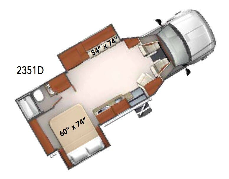 View 2020 Phoenix Cruiser 2351D complete specs and manufacturer brochures