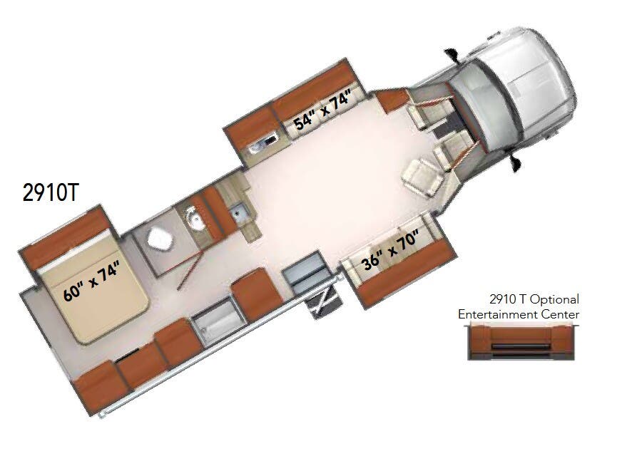 View 2020 Phoenix Cruiser 2910T complete specs and manufacturer brochures