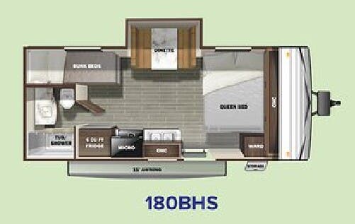 View 2020 Starcraft Autumn Ridge 180BHS complete specs and manufacturer brochures