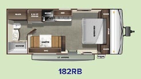 View 2020 Starcraft Autumn Ridge 182RB complete specs and manufacturer brochures