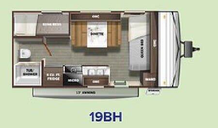 View 2020 Starcraft Autumn Ridge 19BH complete specs and manufacturer brochures