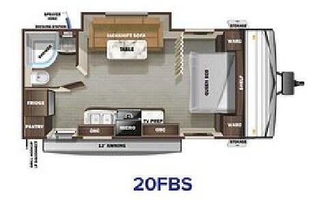 View 2020 Starcraft Autumn Ridge 20FBS complete specs and manufacturer brochures
