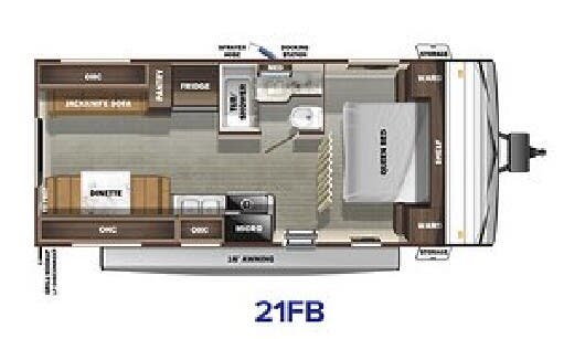 View 2020 Starcraft Autumn Ridge 21FB complete specs and manufacturer brochures