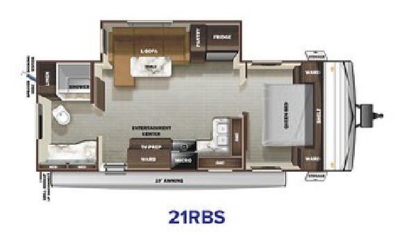 View 2020 Starcraft Autumn Ridge 21RBS complete specs and manufacturer brochures