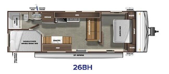 View 2020 Starcraft Autumn Ridge 26BH complete specs and manufacturer brochures