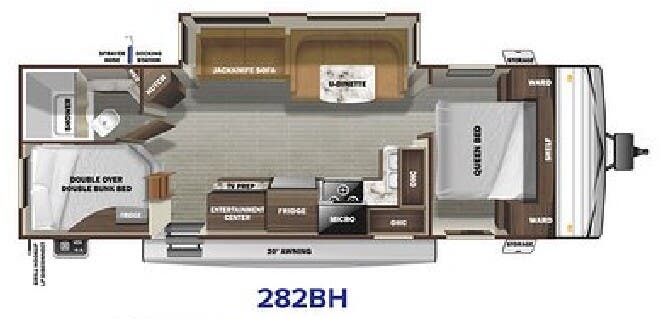 View 2020 Starcraft Autumn Ridge 282BH complete specs and manufacturer brochures