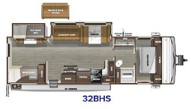 View 2020 Starcraft Autumn Ridge 32BHS complete specs and manufacturer brochures