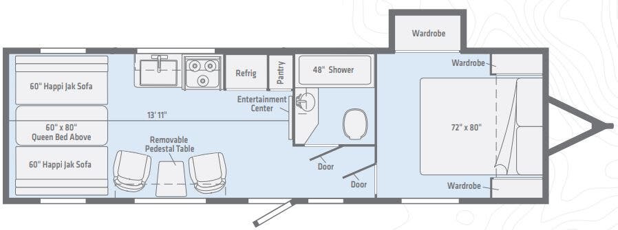 View 2020 Winnebago Spyder 23FS complete specs and manufacturer brochures