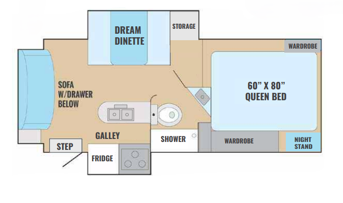 View 2021 Adventurer Eagle Cap 1165 complete specs and manufacturer brochures