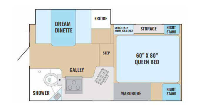 View 2021 Adventurer Eagle Cap 811 complete specs and manufacturer brochures
