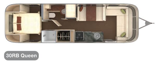 View 2021 Airstream International 30RB Queen complete specs and manufacturer brochures