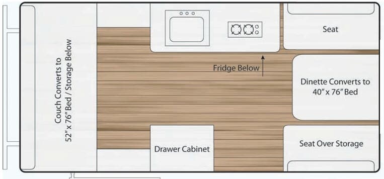 View 2021 Chalet Arrowhead Base complete specs and manufacturer brochures