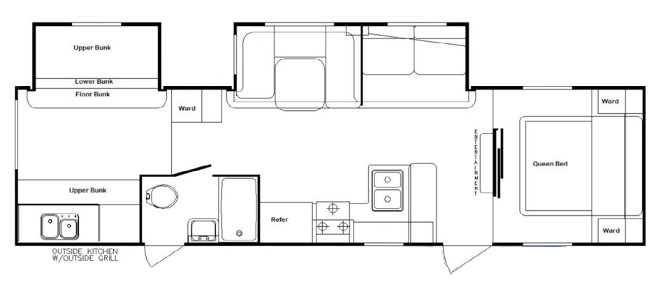 View 2021 Chinook RV Dream D308BHS complete specs and manufacturer brochures