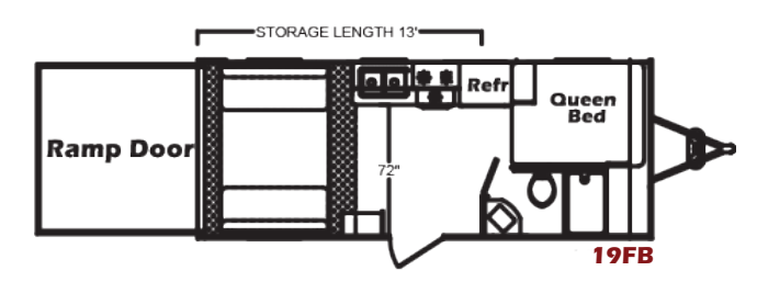 View 2021 Chinook RV RPM 19FB complete specs and manufacturer brochures