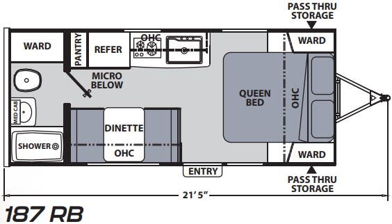 View 2021 Coachmen Apex Nano 187RB complete specs and manufacturer brochures