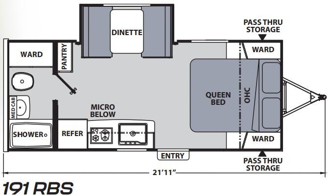 View 2021 Coachmen Apex Nano 191RBS complete specs and manufacturer brochures