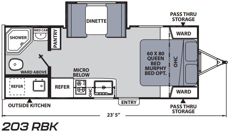 View 2021 Coachmen Apex Nano 203RBK complete specs and manufacturer brochures