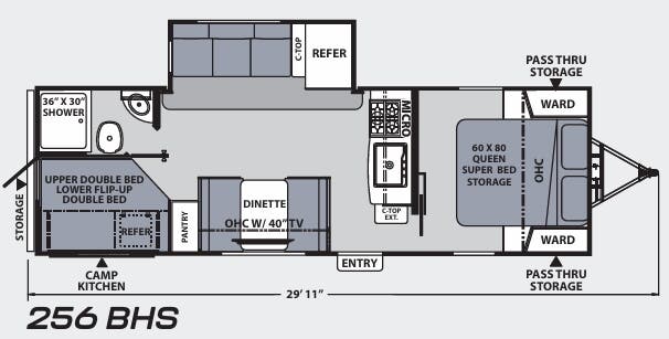 View 2021 Coachmen Apex Ultra-Lite 256 BHS complete specs and manufacturer brochures