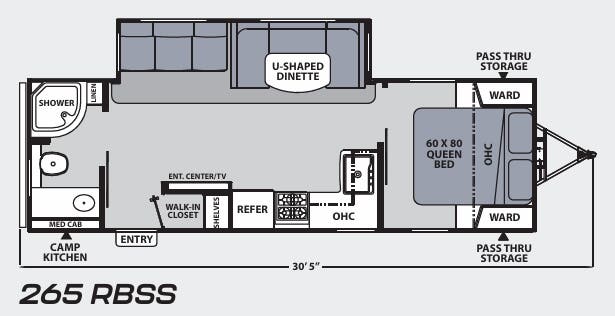 View 2021 Coachmen Apex Ultra-Lite 265 RBSS complete specs and manufacturer brochures