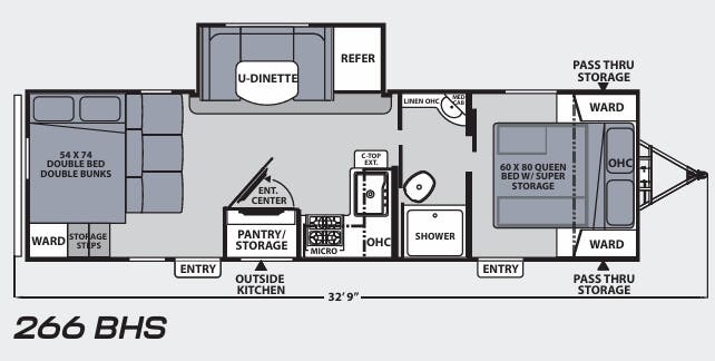 View 2021 Coachmen Apex Ultra-Lite 266 BHS complete specs and manufacturer brochures