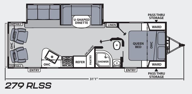 View 2021 Coachmen Apex Ultra-Lite 279 RLSS complete specs and manufacturer brochures
