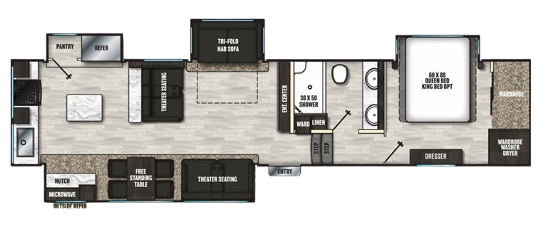 View 2021 Coachmen Brookstone 374RK complete specs and manufacturer brochures
