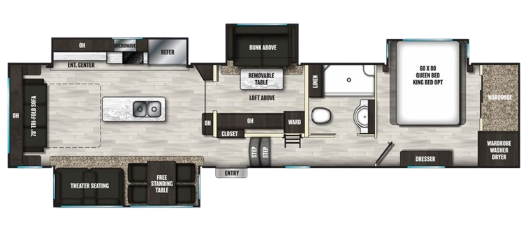 View 2021 Coachmen Brookstone 398MBL complete specs and manufacturer brochures