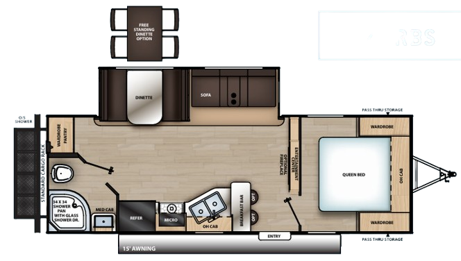 View 2021 Coachmen Catalina Legacy Edition 243RBS complete specs and manufacturer brochures