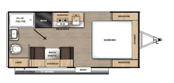 View 2021 Coachmen Catalina Summit Series 7 174FB complete specs and manufacturer brochures