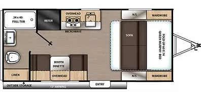 View 2021 Coachmen Catalina Summit Series 7 174RB complete specs and manufacturer brochures