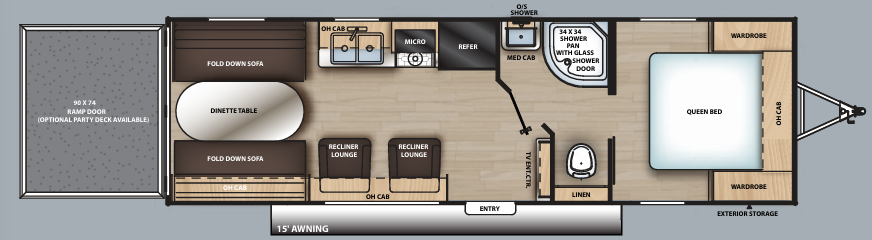 View 2021 Coachmen Catalina Trail Blazer 26TH complete specs and manufacturer brochures