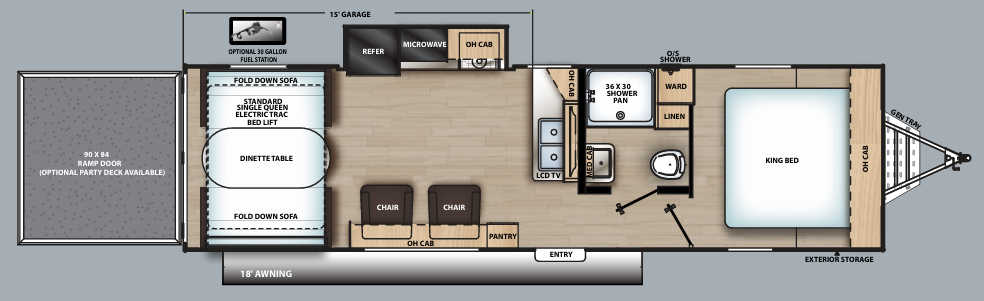 View 2021 Coachmen Catalina Trail Blazer 28THS complete specs and manufacturer brochures