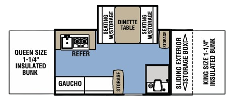 View 2021 Coachmen Clipper Classic 1285SST complete specs and manufacturer brochures