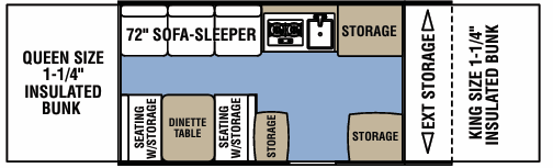 View 2021 Coachmen Clipper Sport 125ST complete specs and manufacturer brochures
