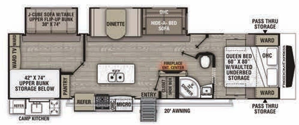 View 2021 Coachmen Freedom Express Liberty Edition 320 BHDSLE complete specs and manufacturer brochures