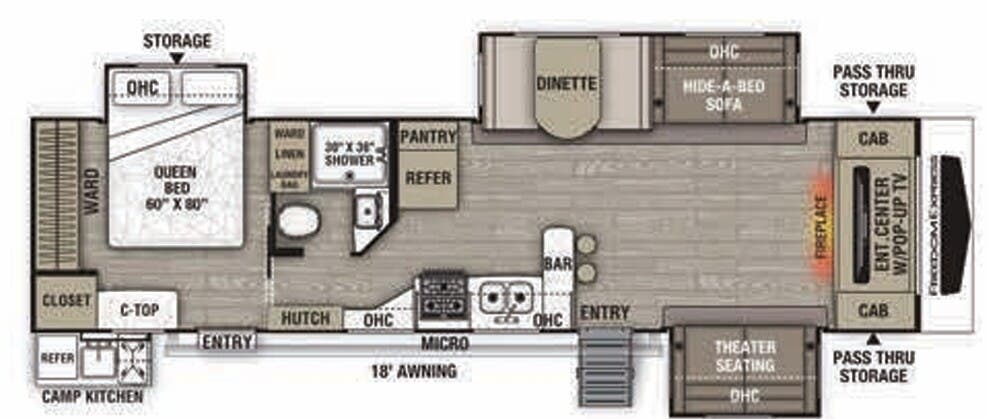 View 2021 Coachmen Freedom Express Liberty Edition 321 FEDSLE complete specs and manufacturer brochures