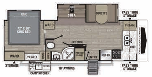 View 2021 Coachmen Freedom Express Ultra Lite 259 FKDS complete specs and manufacturer brochures