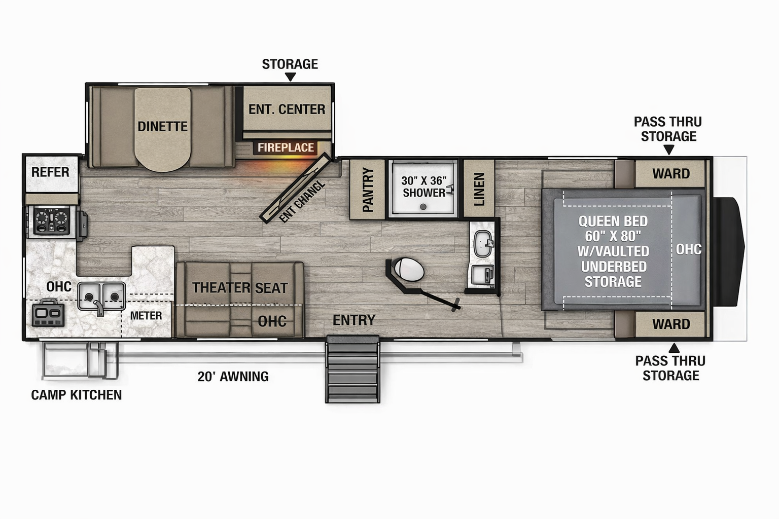 View 2021 Coachmen Freedom Express Ultra Lite 274 RKS complete specs and manufacturer brochures