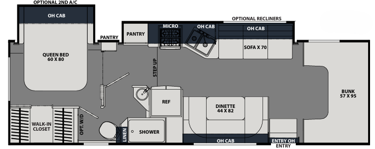 View 2021 Coachmen Leprechaun Premier 311FS complete specs and manufacturer brochures