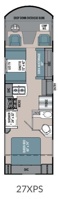 View 2021 Coachmen Pursuit 27XPS complete specs and manufacturer brochures