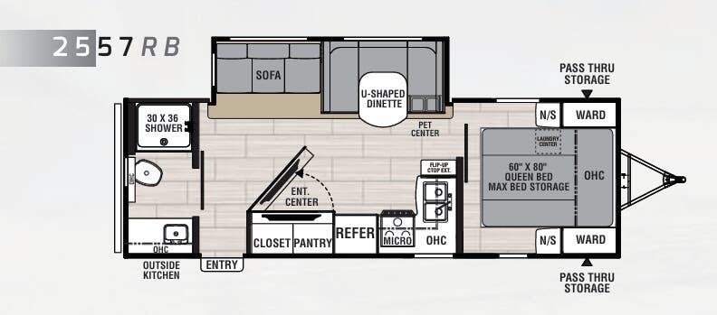 View 2021 Coachmen Spirit 2557RB complete specs and manufacturer brochures