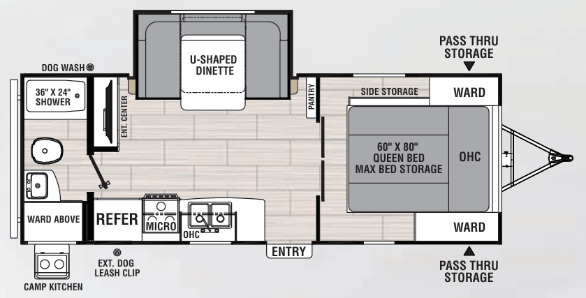 View 2021 Coachmen Spirit XTR 2145RBX complete specs and manufacturer brochures