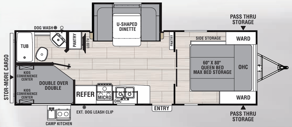 View 2021 Coachmen Spirit XTR 2549BHX complete specs and manufacturer brochures