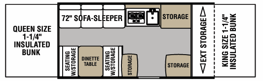 View 2021 Coachmen Viking Epic 2405ST complete specs and manufacturer brochures