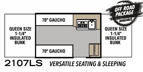 View 2021 Coachmen Viking LS 2107LS complete specs and manufacturer brochures