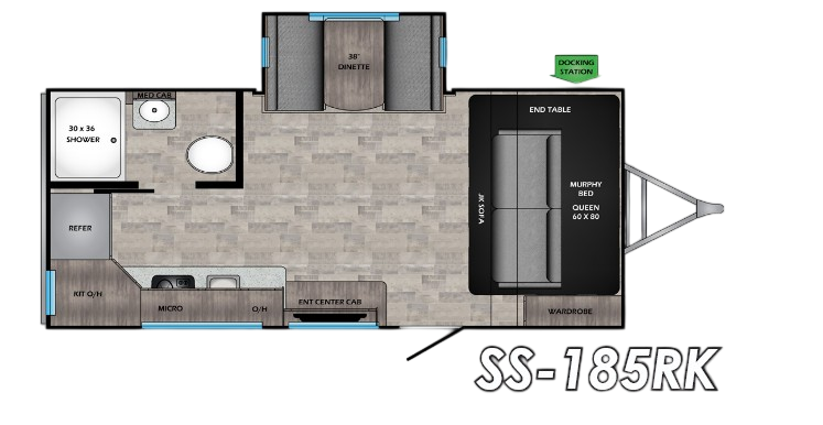 View 2021 CrossRoads Sunset Trail Super Lite SS-185RK complete specs and manufacturer brochures